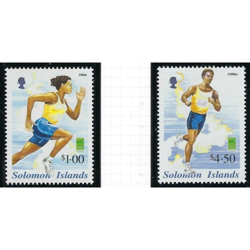 Solomon Is 901-02 2000 MNH Olympics (fe3683)