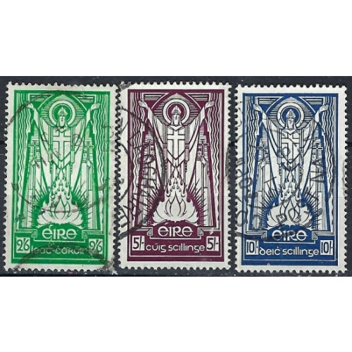 Ireland 121-23 Used 1943-45 set (ak1285)