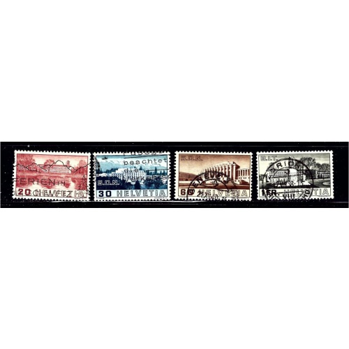 Switzerland 238-41 Used 1938 set