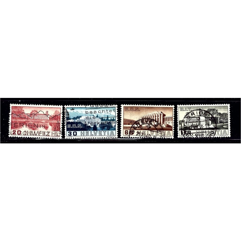 Switzerland 238-41 Used 1938 set