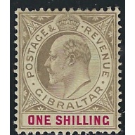 Gibraltar 57 MH 1905 issue (an2262)