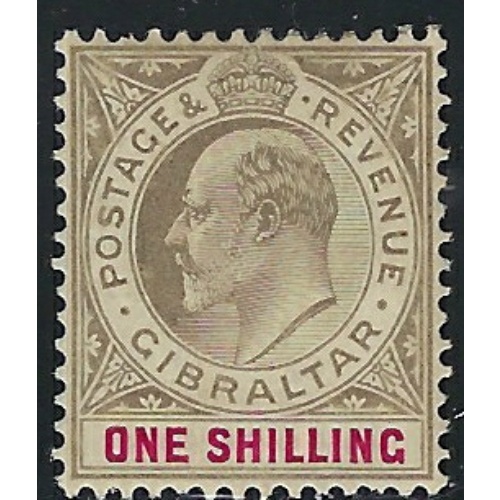 Gibraltar 57 MH 1905 issue (an2262)