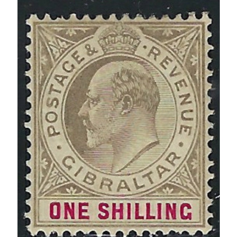 Gibraltar 57 MH 1905 issue (an2262)