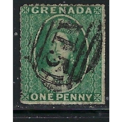 Grenada 3 Used 1865 issue (fe1539)