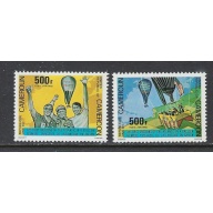 Cameroun C285-86 MNH 1979 Hot Air Balloons (ap8567)