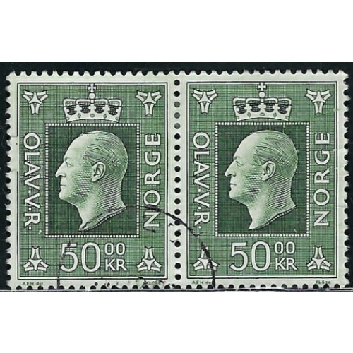 Norway 543 Used Pair 1983 issue (an2865)