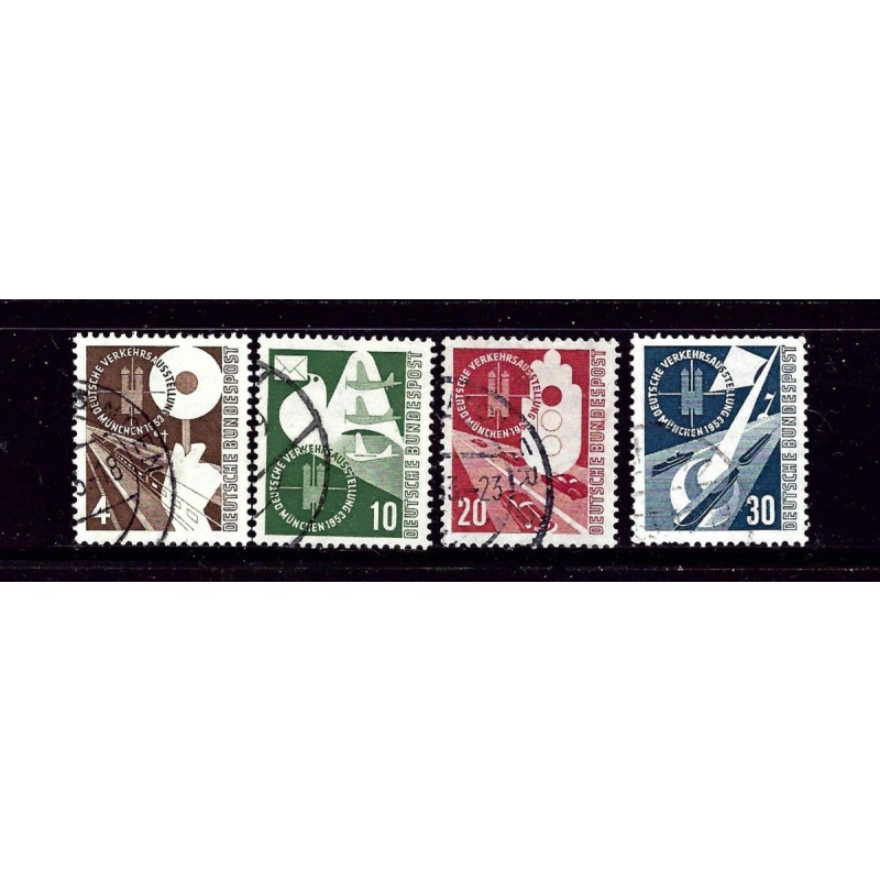 Germany 698-701 Used 1953 set