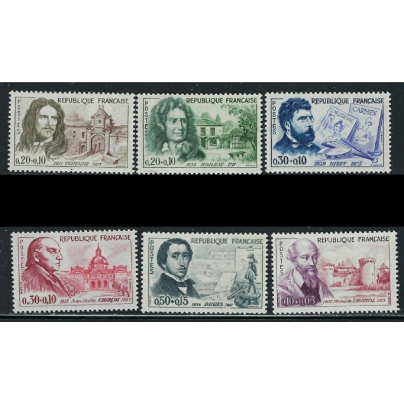 France B341-46 MH 1960 set (ha1312)