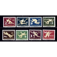 Yugoslavia 461-68 MNH 1956 Olympics    (ap2301)