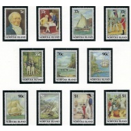 Norfolk Is 426-36 MNH 1987-88 Bicentennial (ak3336)