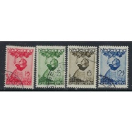Netherlands B82-85 Used 1935 set (mm1443)