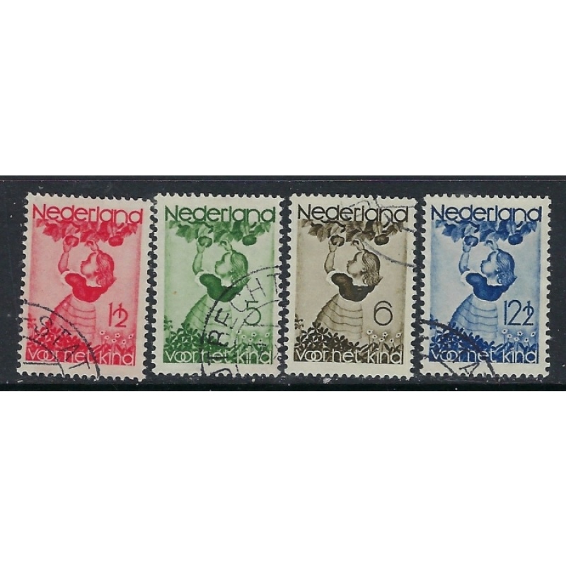 Netherlands B82-85 Used 1935 set (mm1443)