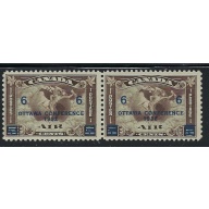 Canada C4 MNH 1932 Surcharge Pair (ap9385)