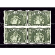 Canada 209 MNH 1934 Loyalists Monument Block of 4