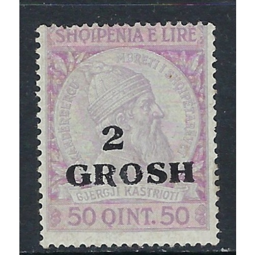 Albania 51 MH 1914 surcharge (ak5739)