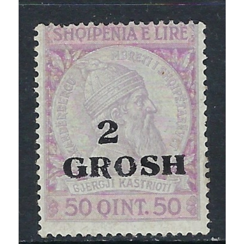Albania 51 MH 1914 surcharge (ak5739)