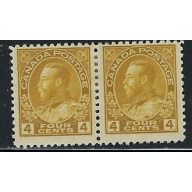 Canada 110 MH 1922 Pair (fe2132)