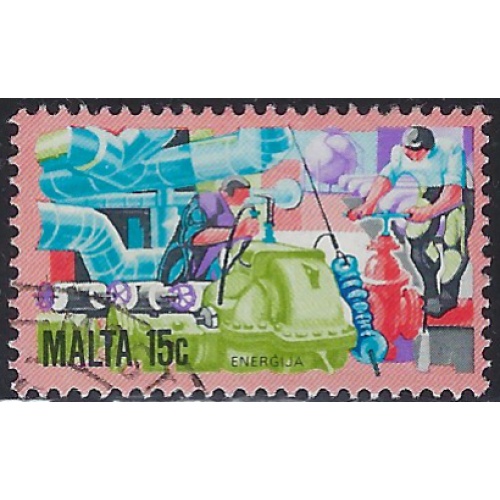 Malta 602 Used 1981 issue (ak6009)