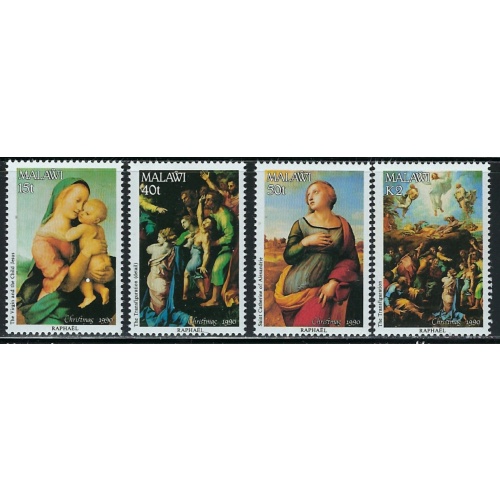 Malawi 574-77 MNH 1990 Christmas (ha1366)