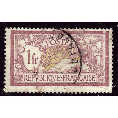 France 125 Used 1900 issue    (ap5989)