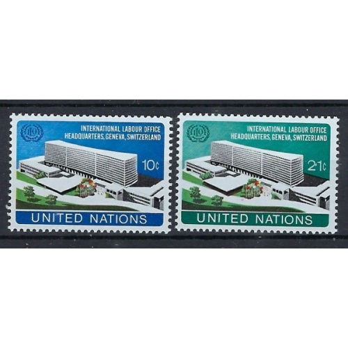 United Nations 244-45 MNH 1974 set (an7511)
