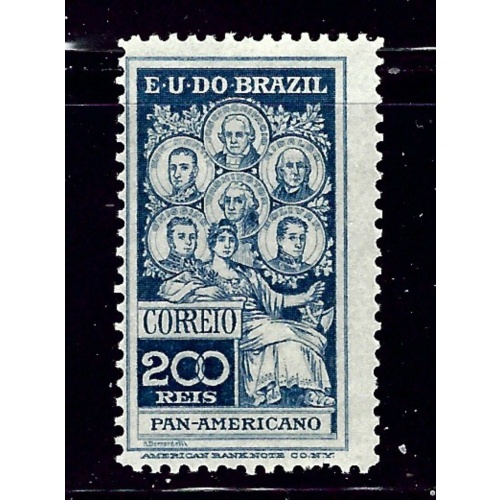 Brazil 191 MH 1909 issue    (ap1191)