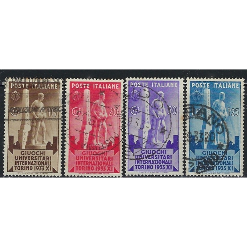 Italy 306-09 Used 1933 set (an5867)