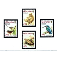 Gibraltar 794-97 MNH 1999 Europa Nature Reserves   (KA)