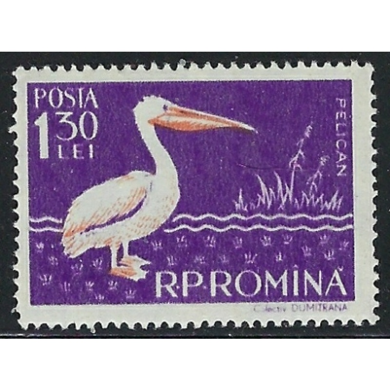 Romania 1199 MH 1957 Birds (fe8989)