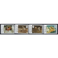 British Virgin Is 641-44 MNH 1989 1st Moon Landing Anniv (an9785)