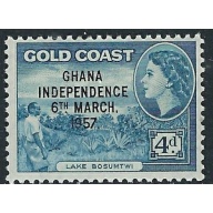 Ghana 27 MNH 1958 overprint (ak2937)