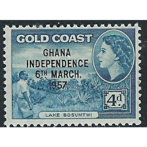 Ghana 27 MNH 1958 overprint (ak2937)