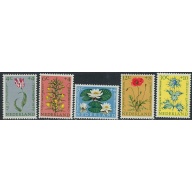 Netherlands B343-47 MH 1960 Flowers (ak4309)