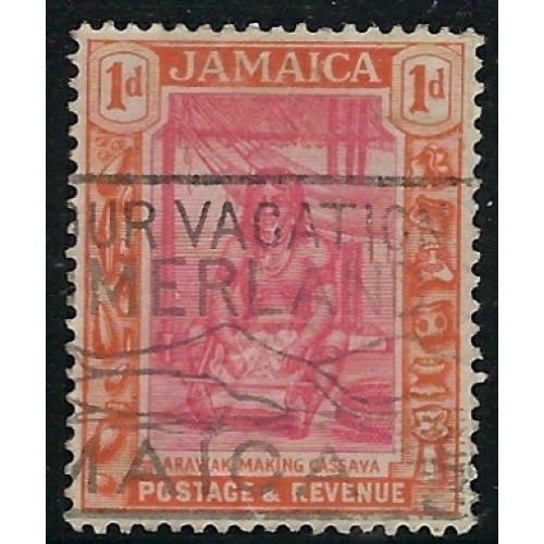 Jamaica 76 Used 1921 issue (RR) (fe3877)