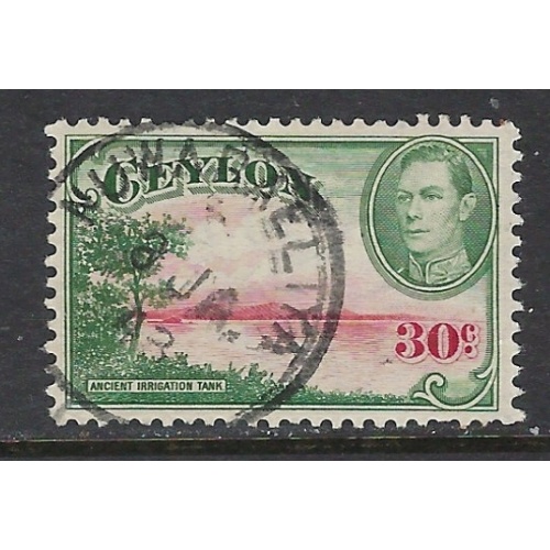 Ceylon 285 Used 1938 issue (ap8234)