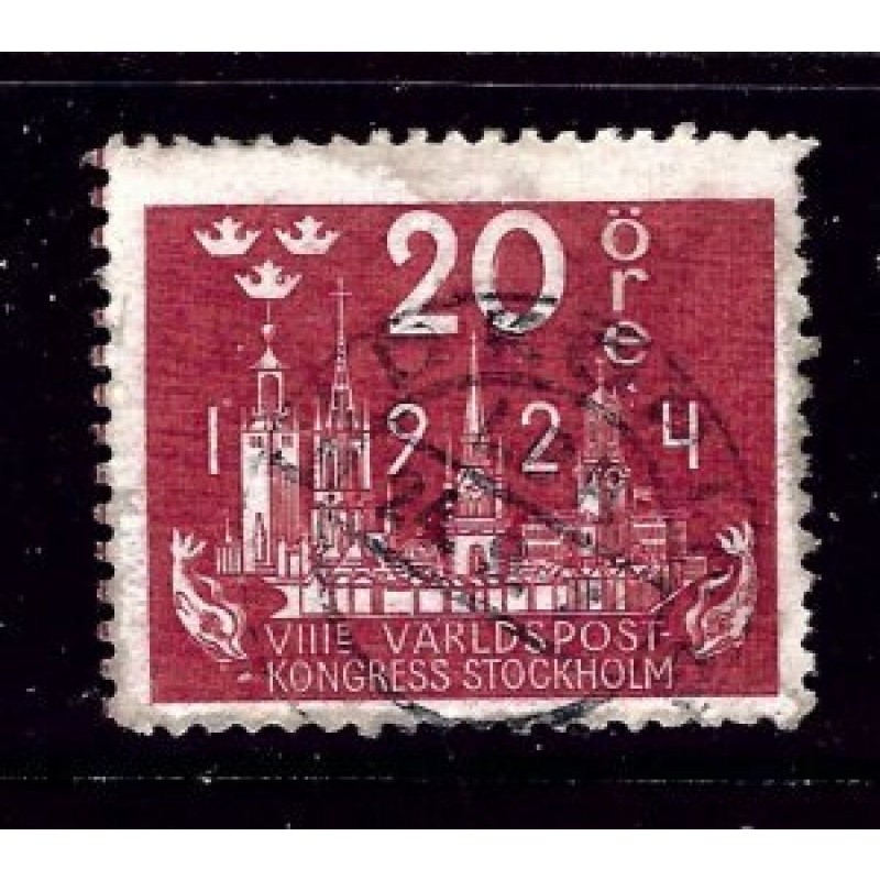 Sweden 200 Used 1924 issue (ap9144)