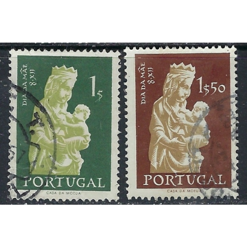 Portugal 822-23 Used 1956 set (ak4199)