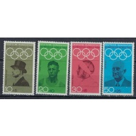 Germany B434-37 MNH 1968 Olympics (ak2782)