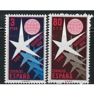 Spain 870-71 MNH 1958 Brussels Expo (an5207)