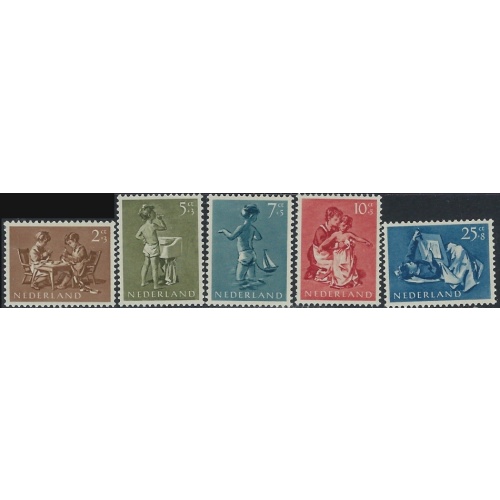 Netherlands B271-75 MNH 1954 set (ak4316)