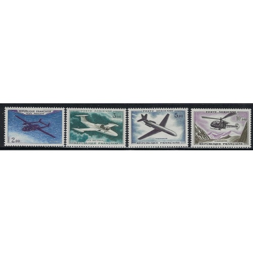 France C37-40 MLH 1960 set (an4758)