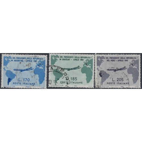 Italy 832-34 Used 1961 set (ak6093)