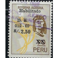 Peru 510 Used 1969 issue (mm1176)