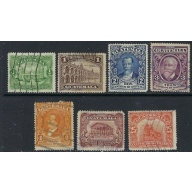 Guatemala 233-37;239;241 Used 1929 issues (ak3125)