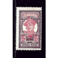 Martinique 110 MH 1922 issue