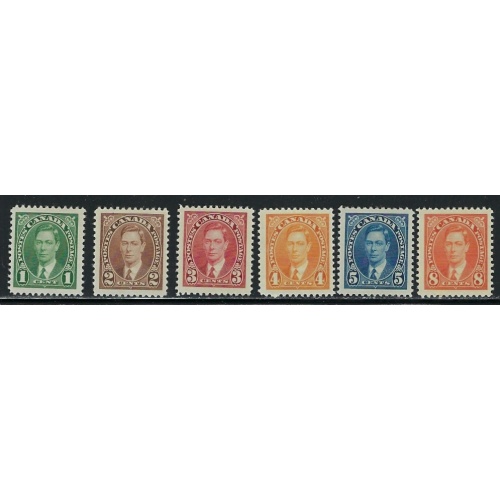 Canada 231-36 MLH 1937 set (ha1442)