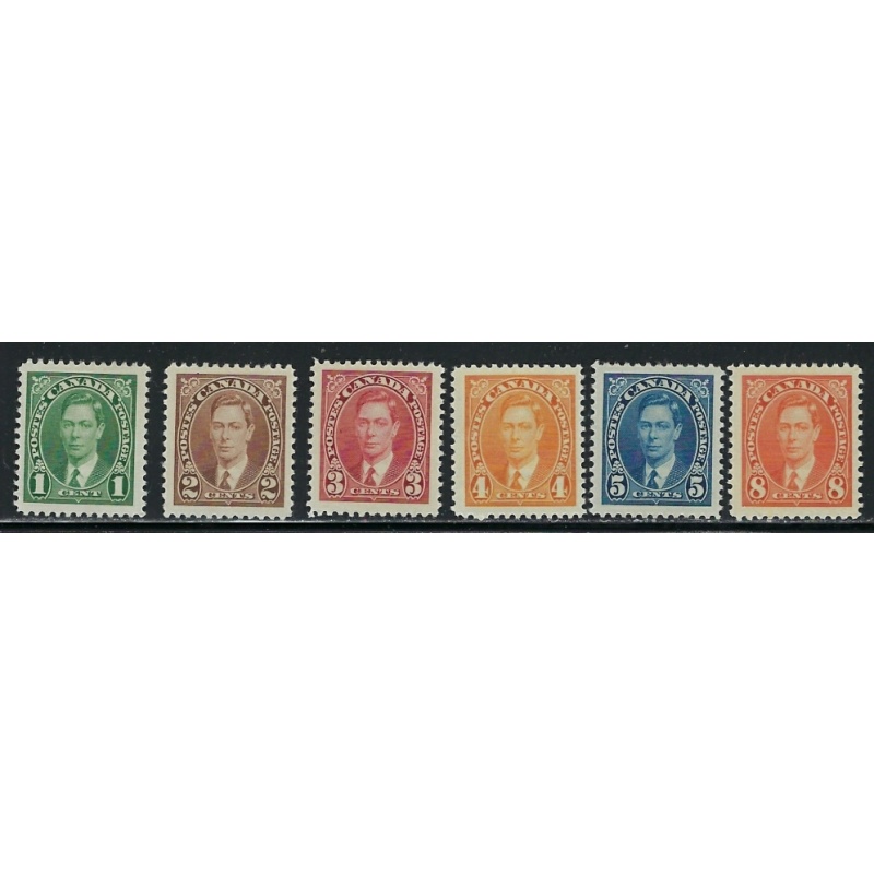 Canada 231-36 MLH 1937 set (ha1442)