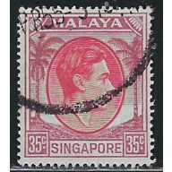 Singapore 15 Used 1952 issue (an6818)