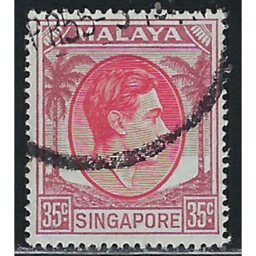 Singapore 15 Used 1952 issue (an6818)
