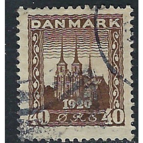 Denmark 158 Used 1920 issue (ak3670)